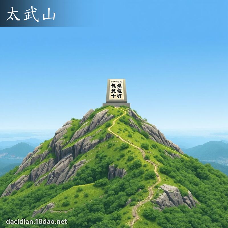 太武山 - 国语大辞典配图