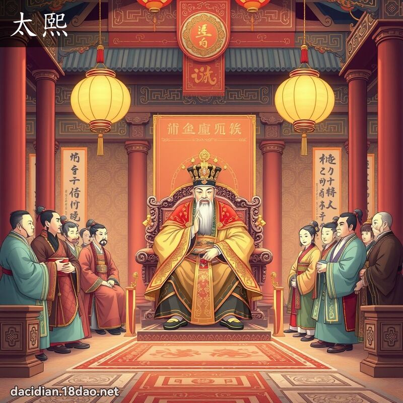 太熙 - 國語大辭典配圖