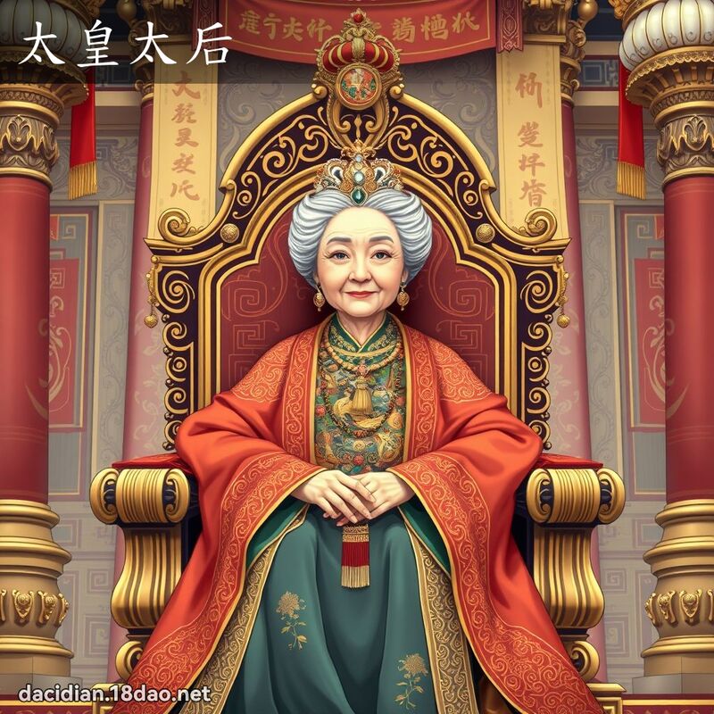 太皇太后 - 国语大辞典配图