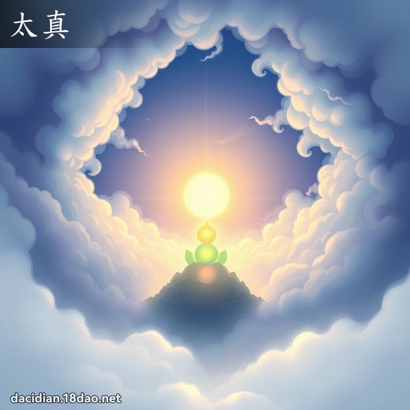 太真 - 國語大辭典配圖