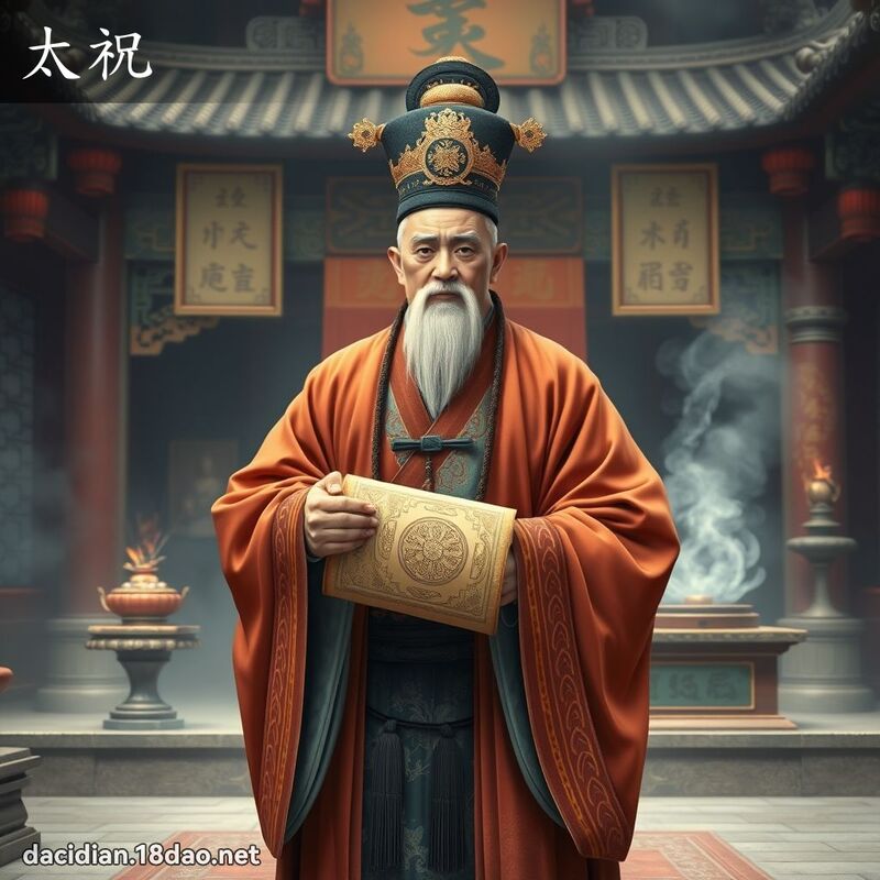太祝 - 國語大辭典配圖