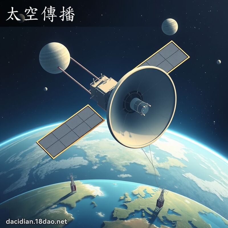 太空傳播 - 國語大辭典配圖