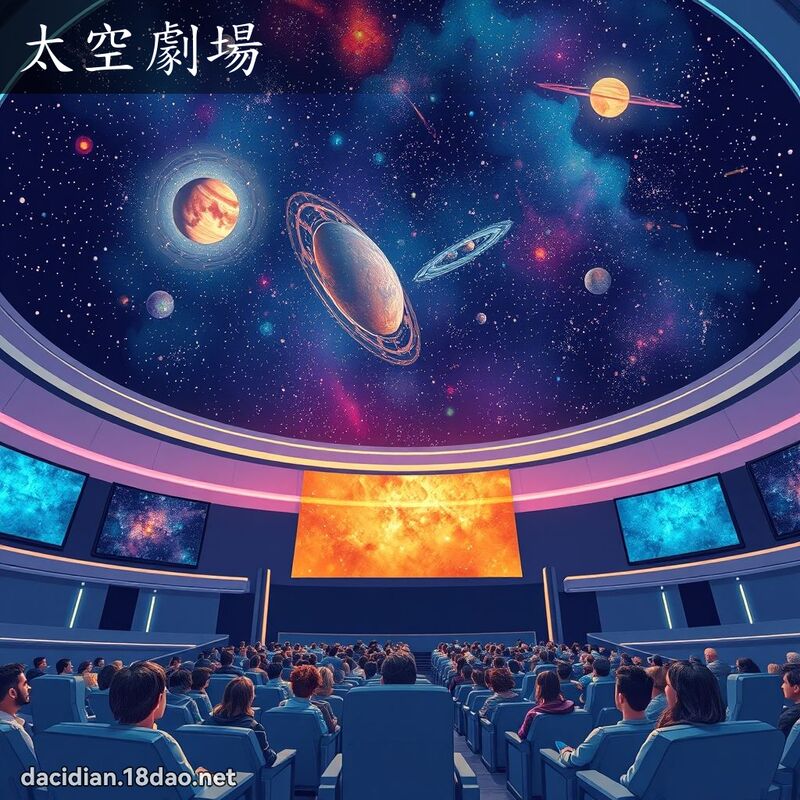 太空剧场 - 国语大辞典配图