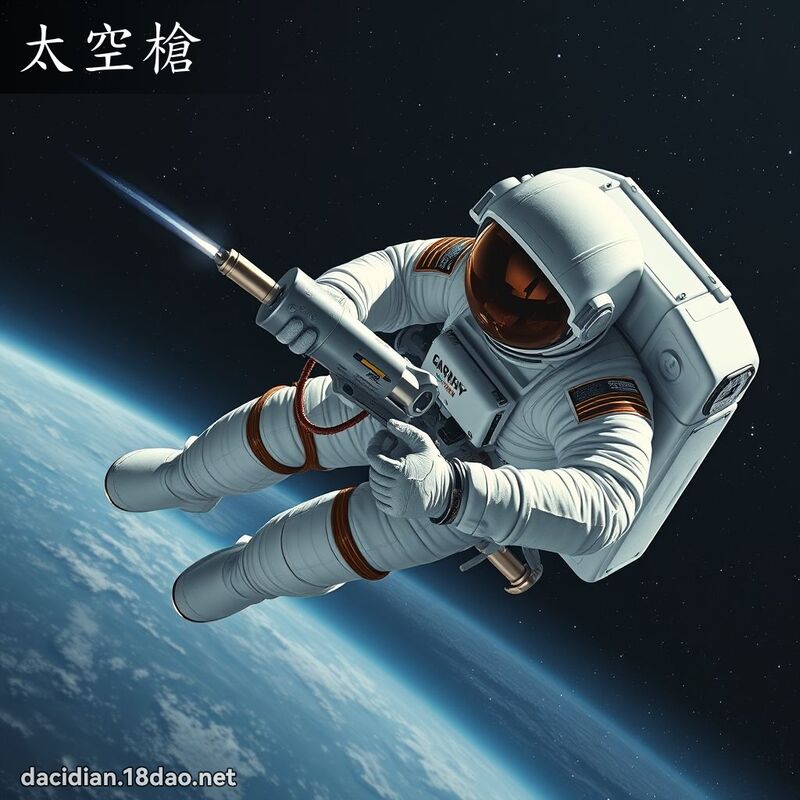 太空枪 - 国语大辞典配图