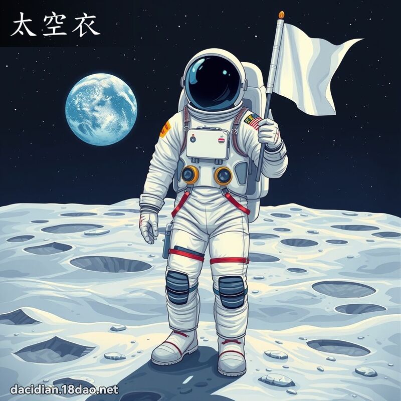 太空衣 - 國語大辭典配圖