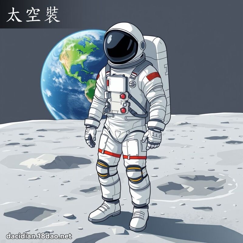 太空裝 - 國語大辭典配圖