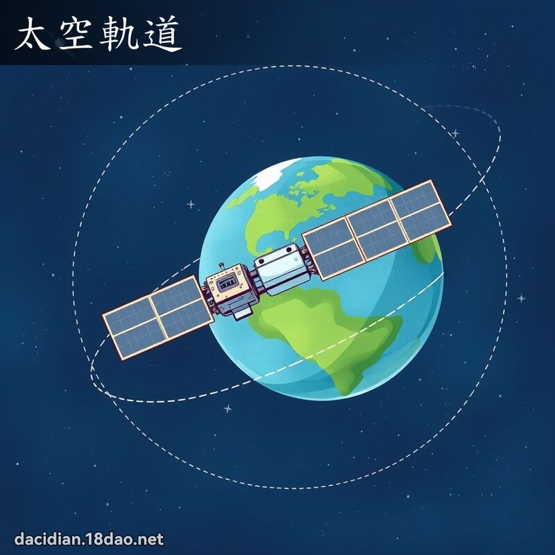 太空軌道 - 國語大辭典配圖