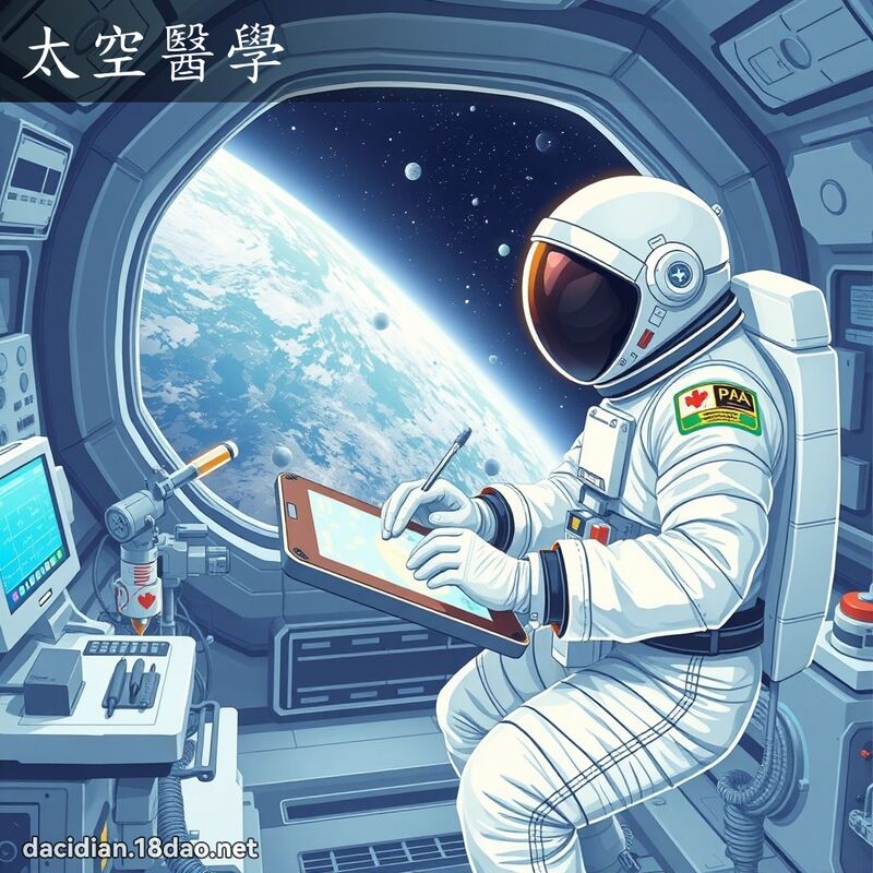 太空醫學 - 國語大辭典配圖