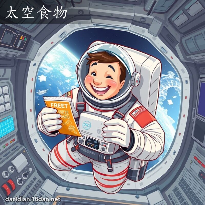 太空食物 - 国语大辞典配图