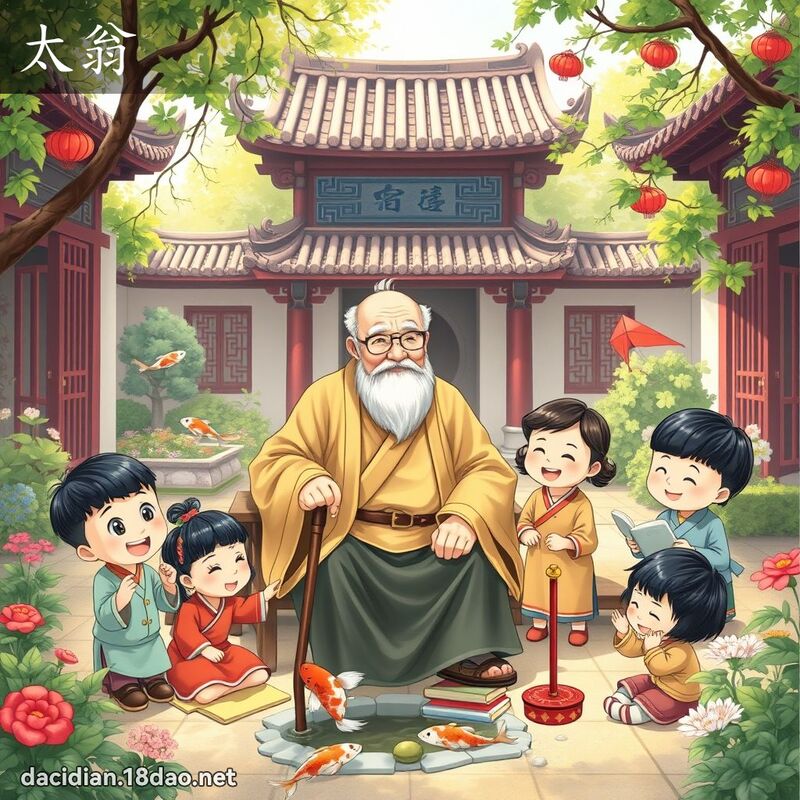 太翁 - 国语大辞典配图