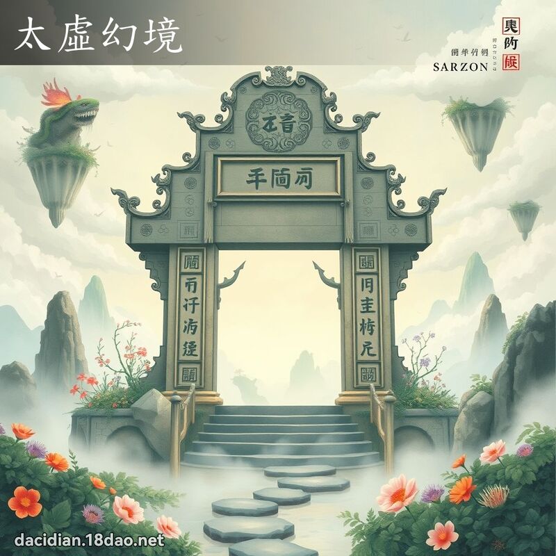 太虛幻境 - 國語大辭典配圖