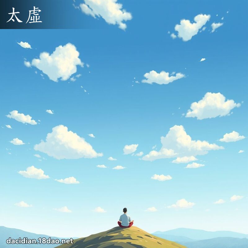 太虚 - 国语大辞典配图