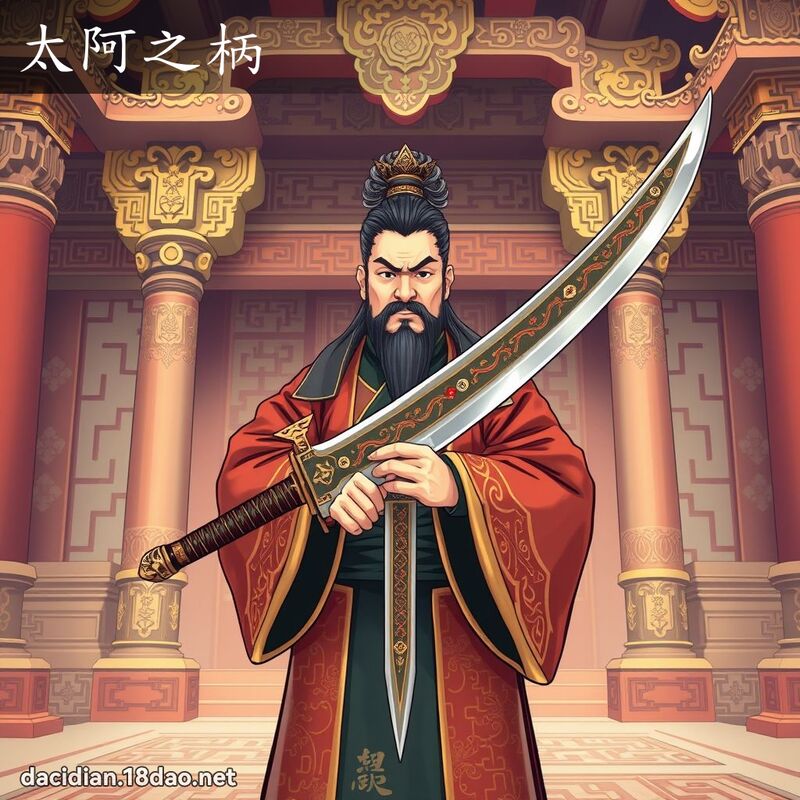 太阿之柄 - 国语大辞典配图