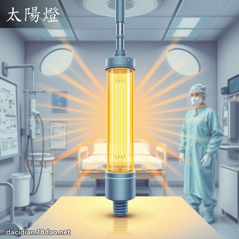 太陽燈 - 國語大辭典配圖