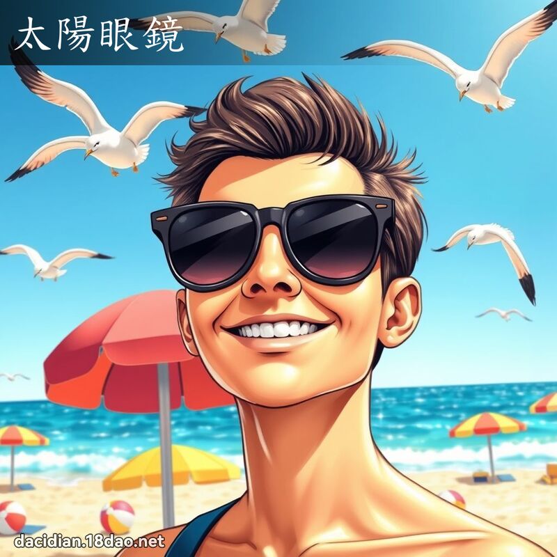太阳眼镜 - 国语大辞典配图