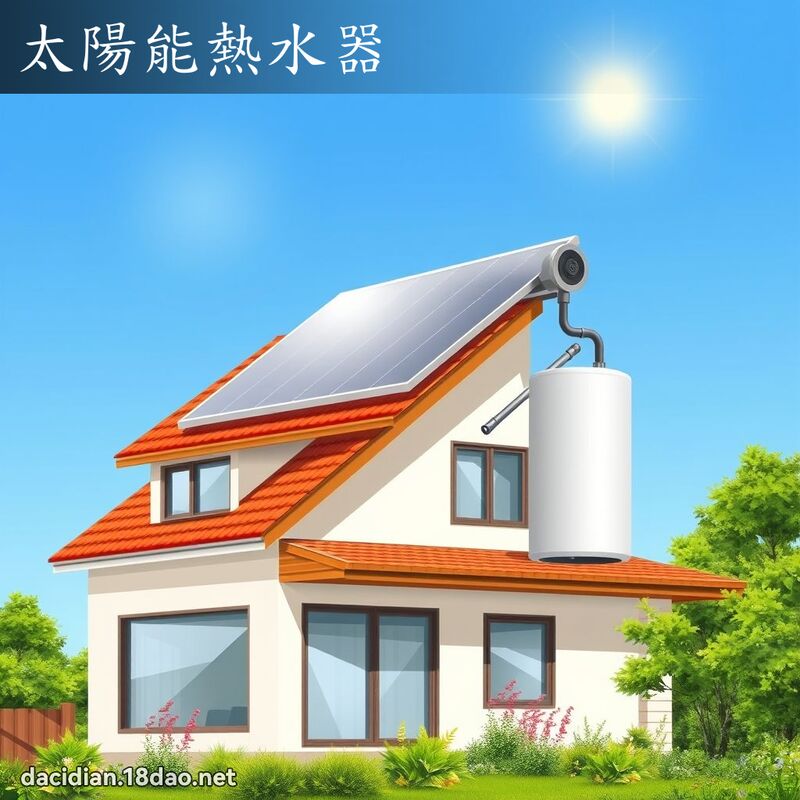太阳能热水器 - 国语大辞典配图