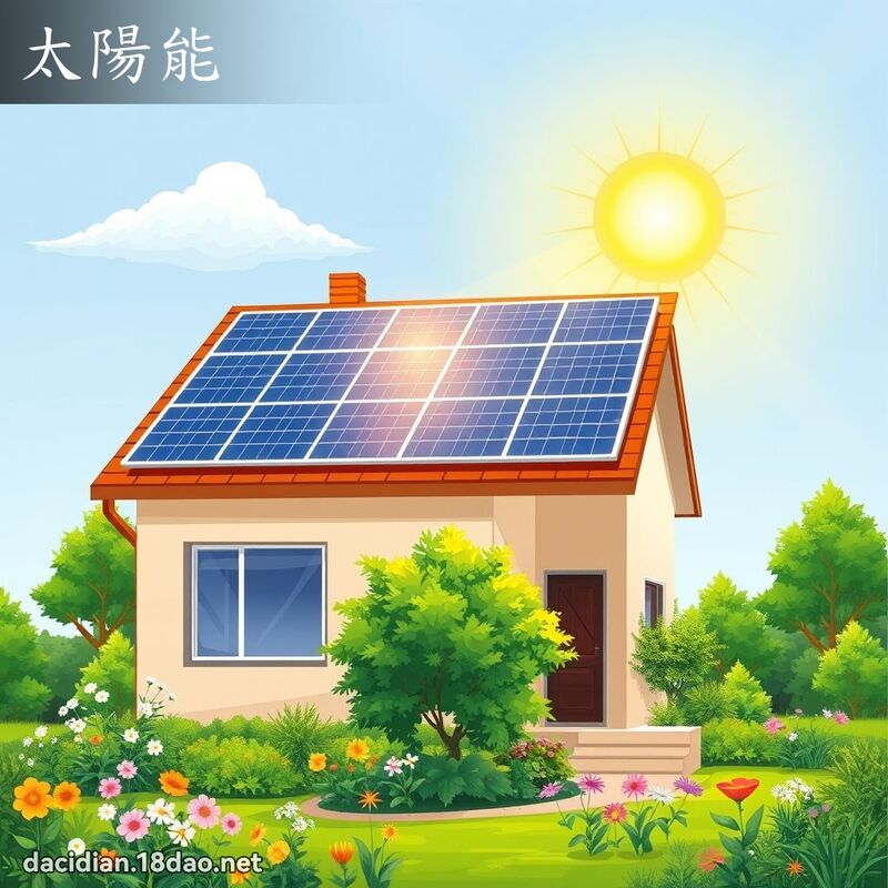 太阳能 - 国语大辞典配图