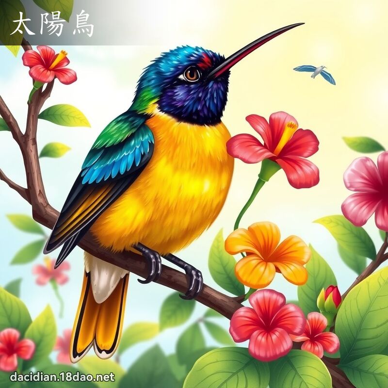 太陽鳥 - 國語大辭典配圖