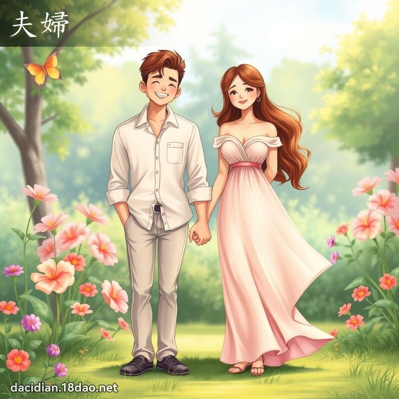 夫婦 - 國語大辭典配圖