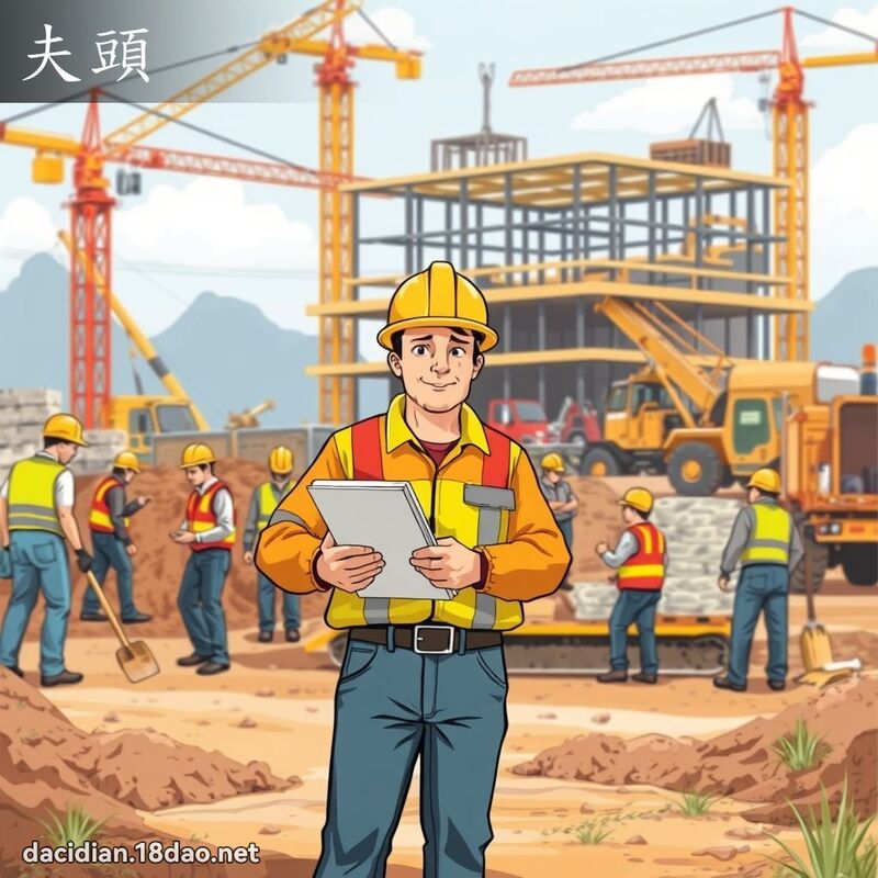 夫頭 - 國語大辭典配圖