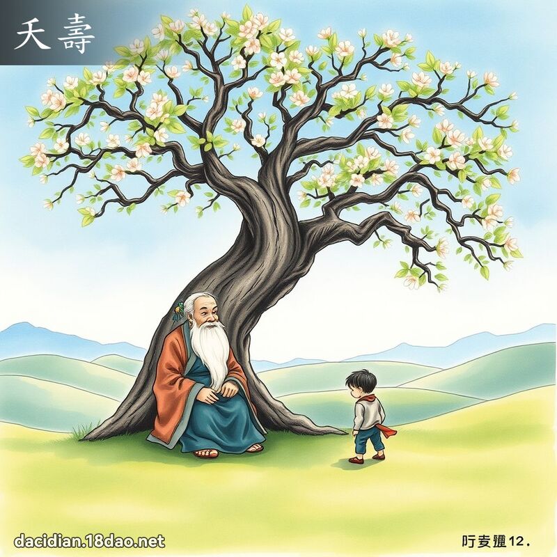 夭寿 - 国语大辞典配图
