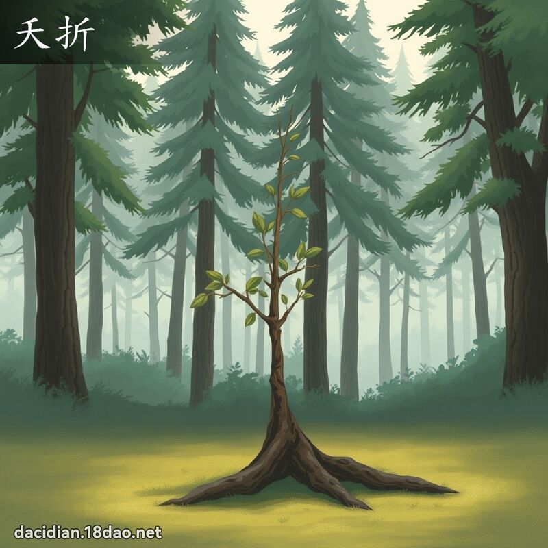 夭折 - 國語大辭典配圖