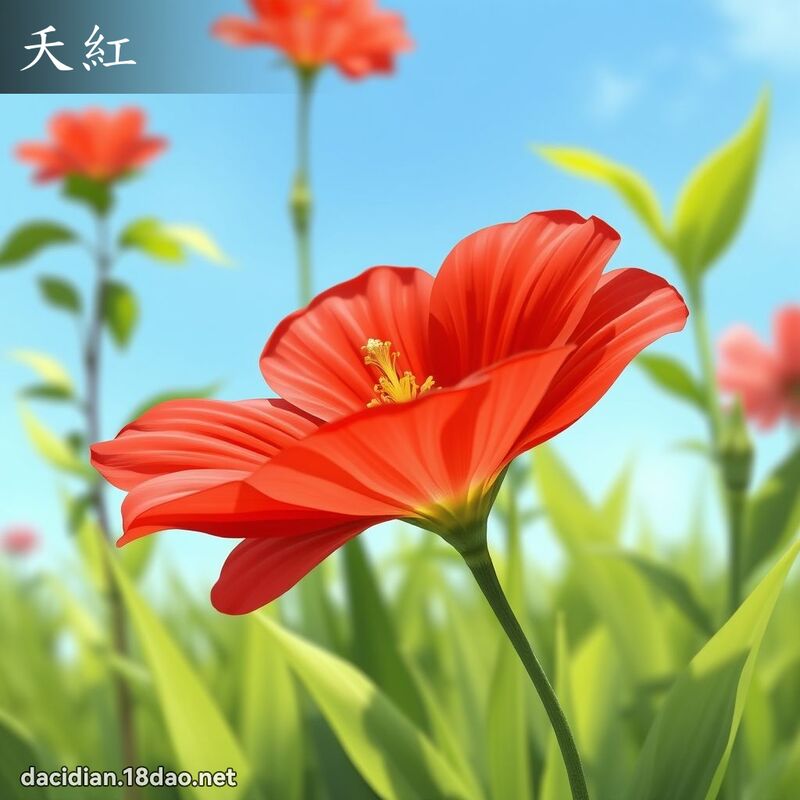 夭红 - 国语大辞典配图
