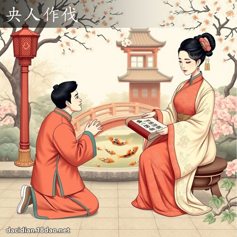 央人作伐 - 國語大辭典配圖