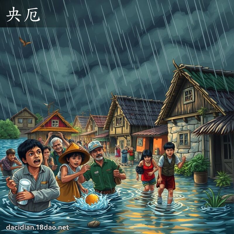央厄 - 國語大辭典配圖