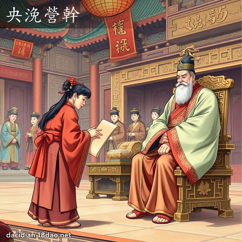 央浼營幹 - 國語大辭典配圖
