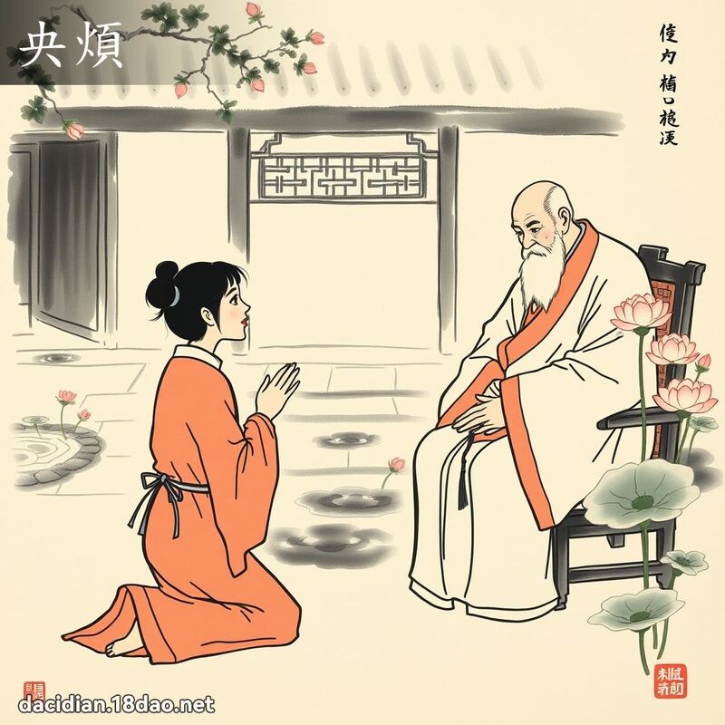 央烦 - 国语大辞典配图