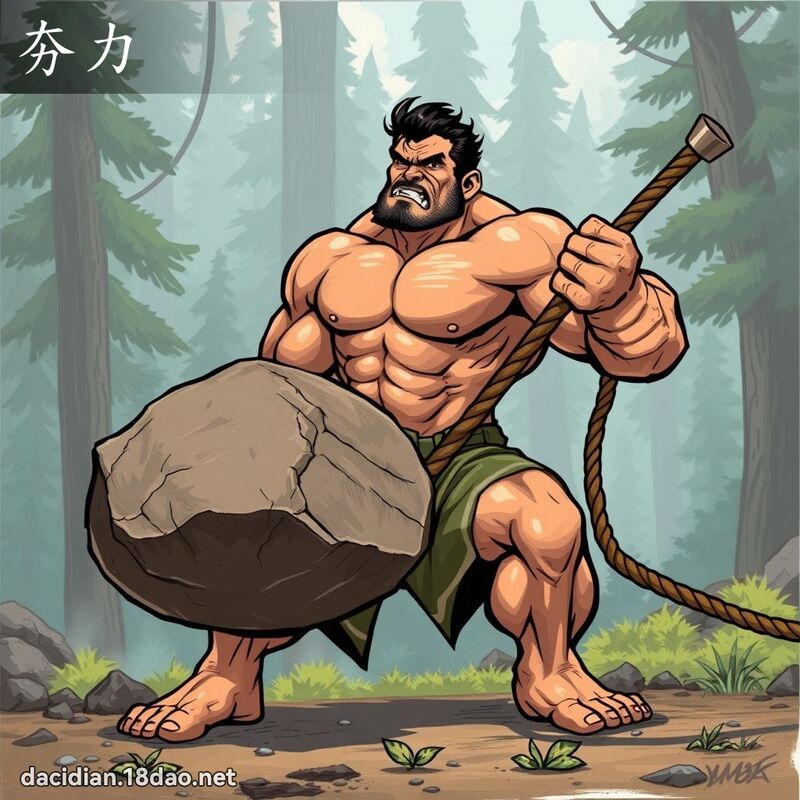 夯力 - 國語大辭典配圖