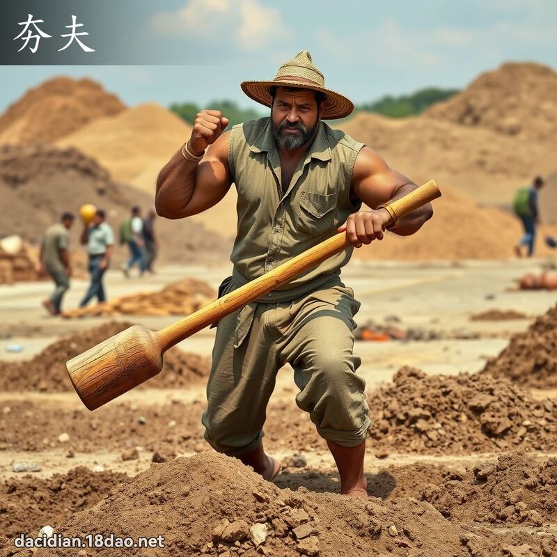 夯夫 - 國語大辭典配圖