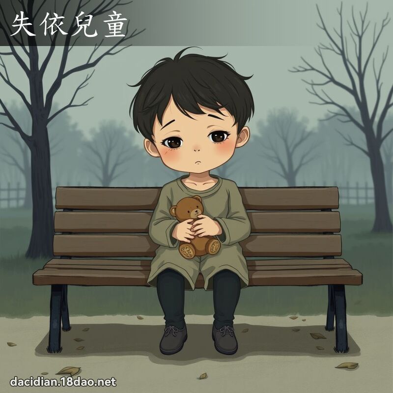 失依兒童 - 國語大辭典配圖