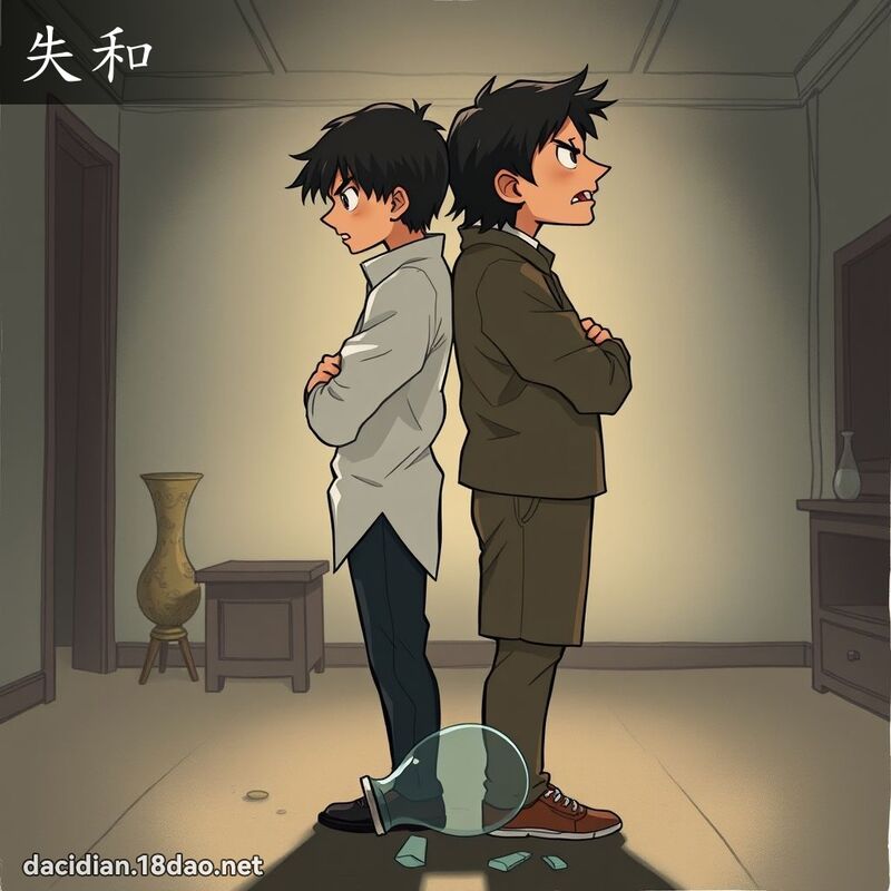 失和 - 國語大辭典配圖