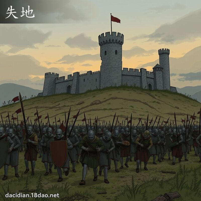 失地 - 國語大辭典配圖