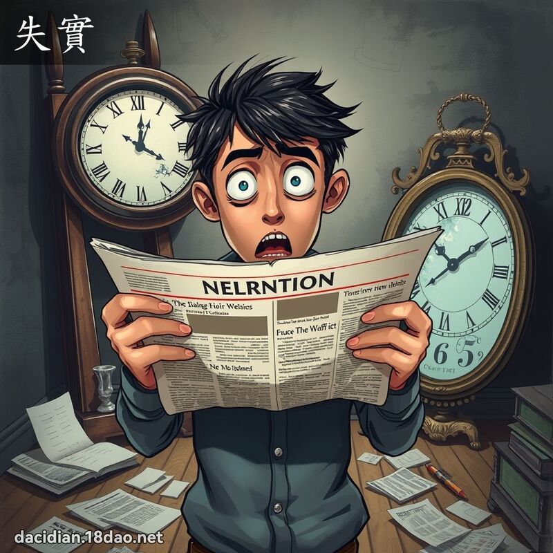 失实 - 国语大辞典配图