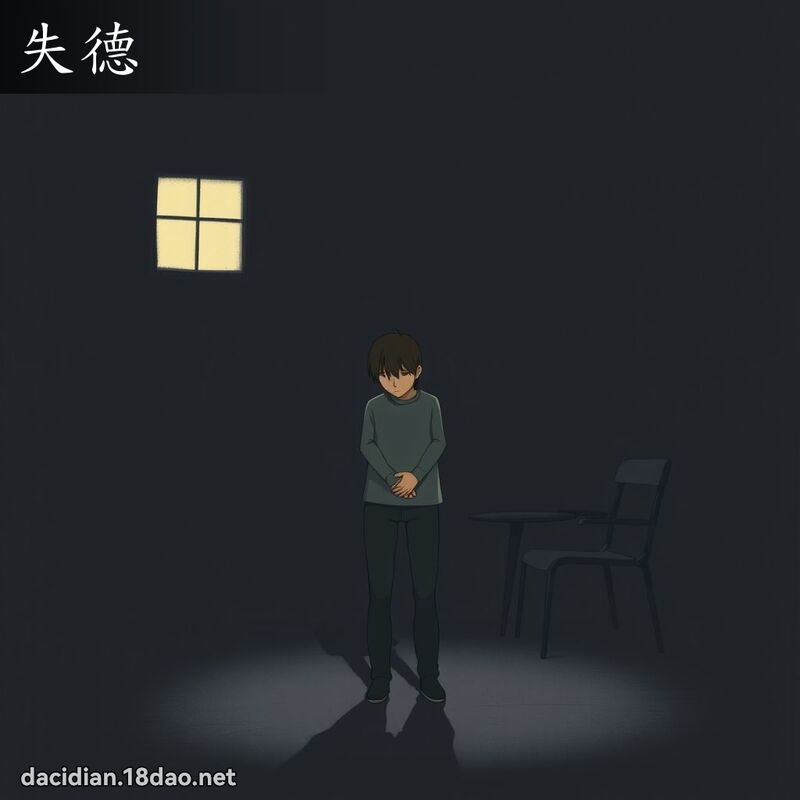 失德 - 國語大辭典配圖