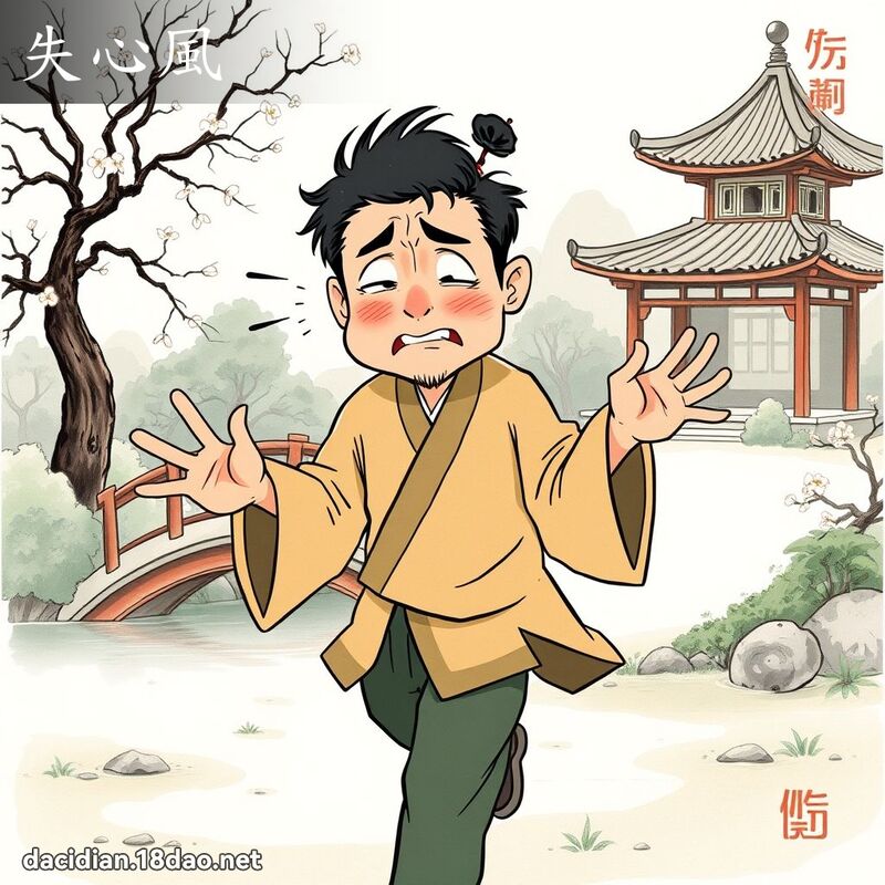 失心风 - 国语大辞典配图