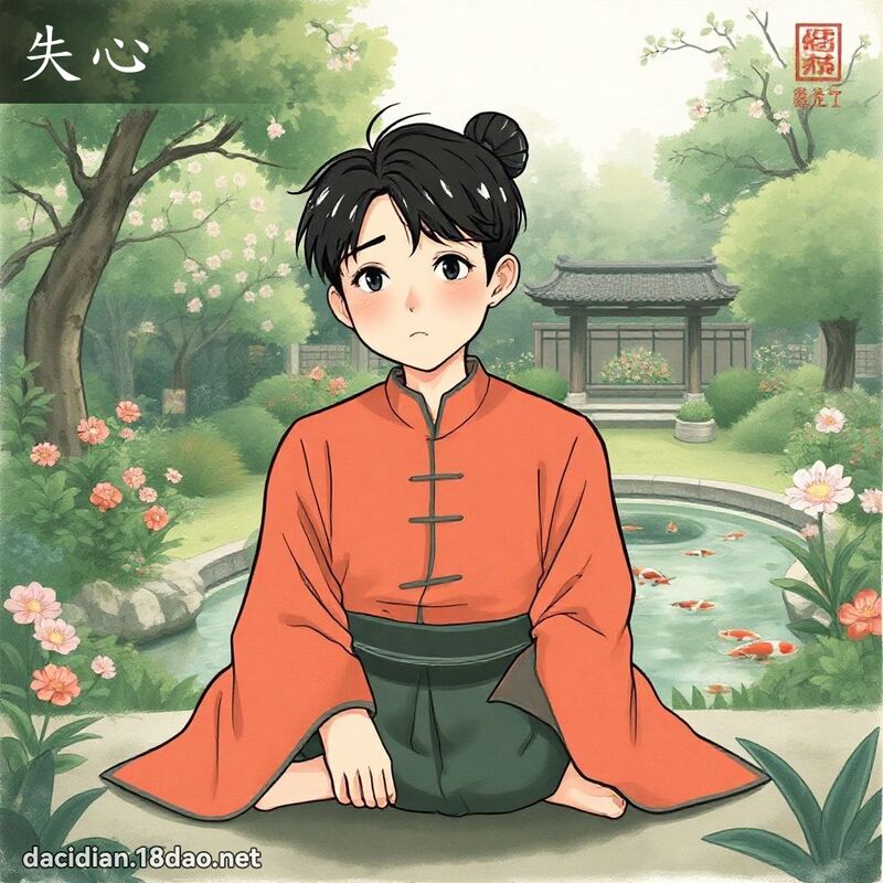失心 - 国语大辞典配图
