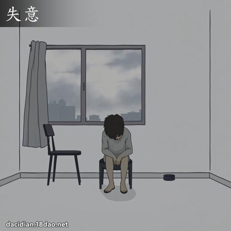 失意 - 國語大辭典配圖