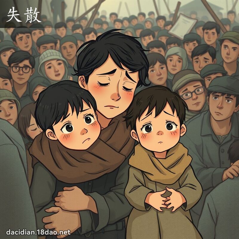 失散 - 国语大辞典配图