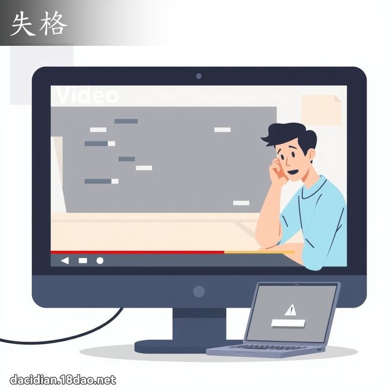 失格 - 国语大辞典配图