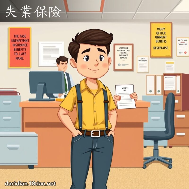 失業保險 - 國語大辭典配圖