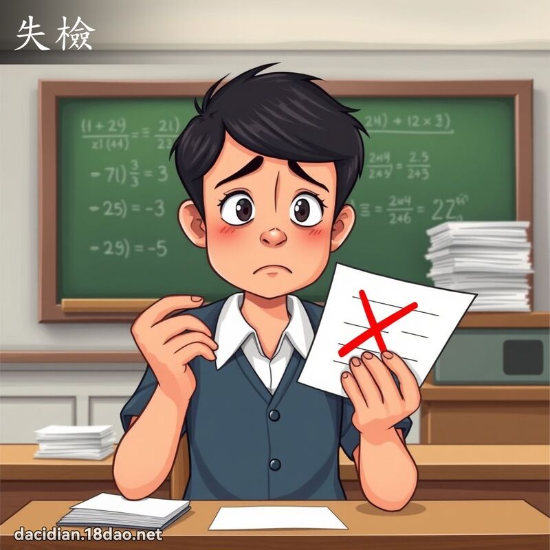失检 - 国语大辞典配图