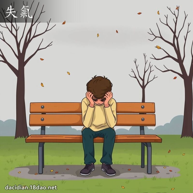 失氣 - 國語大辭典配圖