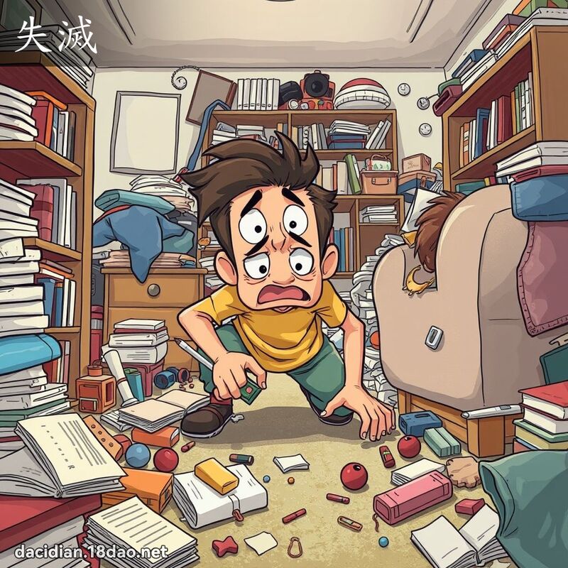 失滅 - 國語大辭典配圖