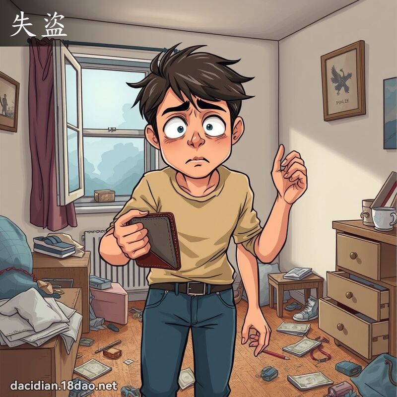 失盗 - 国语大辞典配图