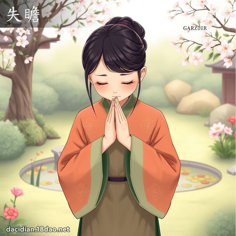 失瞻 - 国语大辞典配图