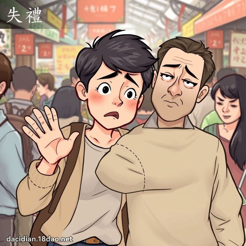 失禮 - 國語大辭典配圖